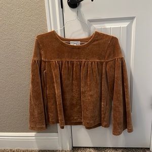 Madewell Small pleated blouse